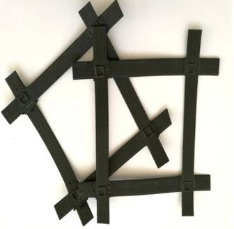 Jekleni plastični geogrid